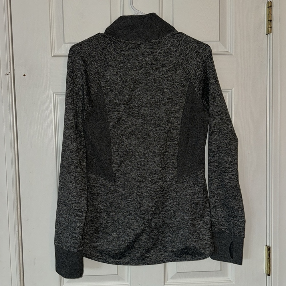 Champion C9 Gray Mixed Media Lightweight Athleisure Full Zip Jacket - Size M - Picture 6 of 7